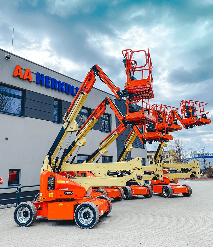 zwyżki jlg na wynajem