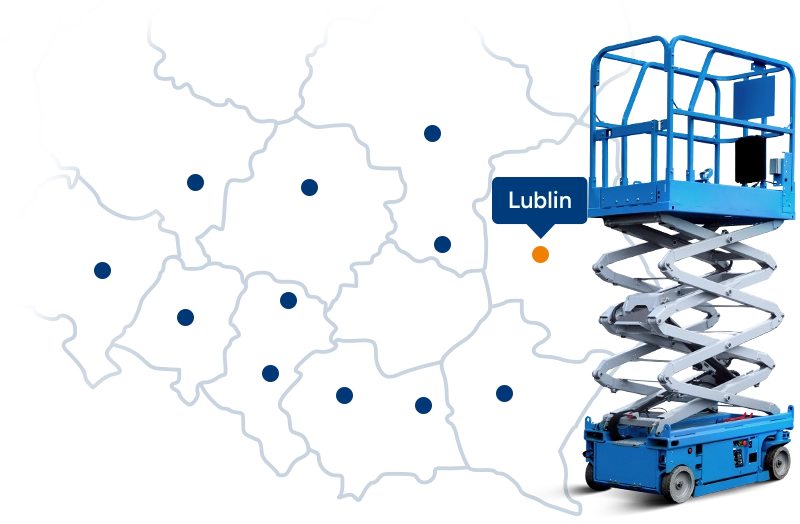 podnośnik nożycowy Lublin