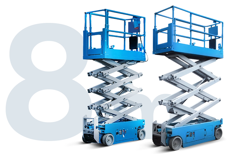 podnośniki nożycowe 8m