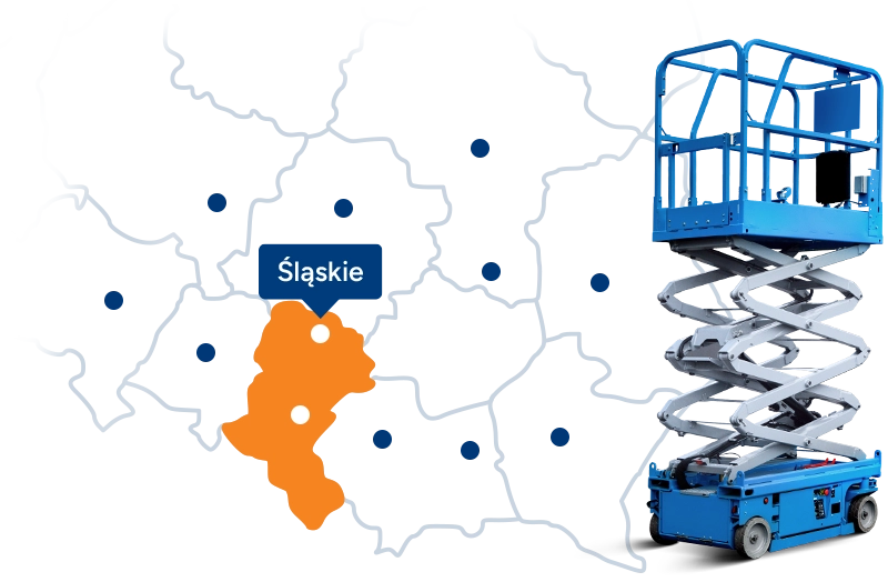 podnośnik nożycowy śląskie