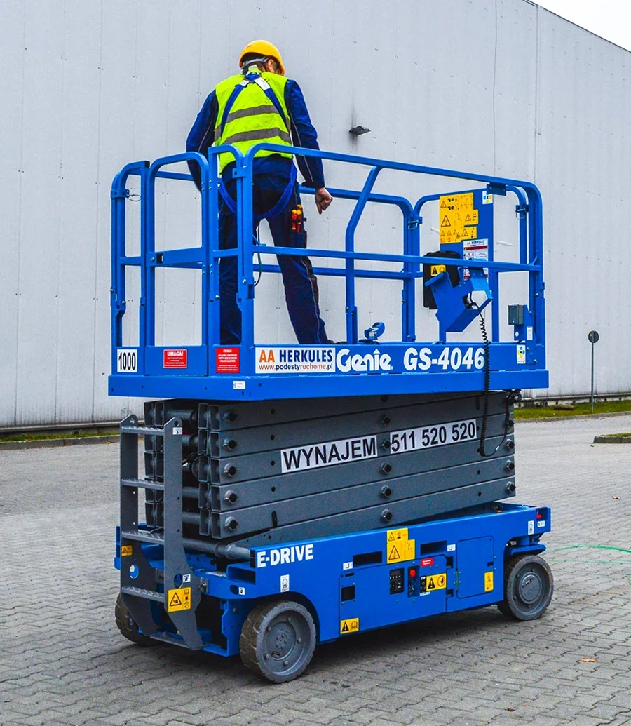 podnośnik nożycowy 14m na wynajem