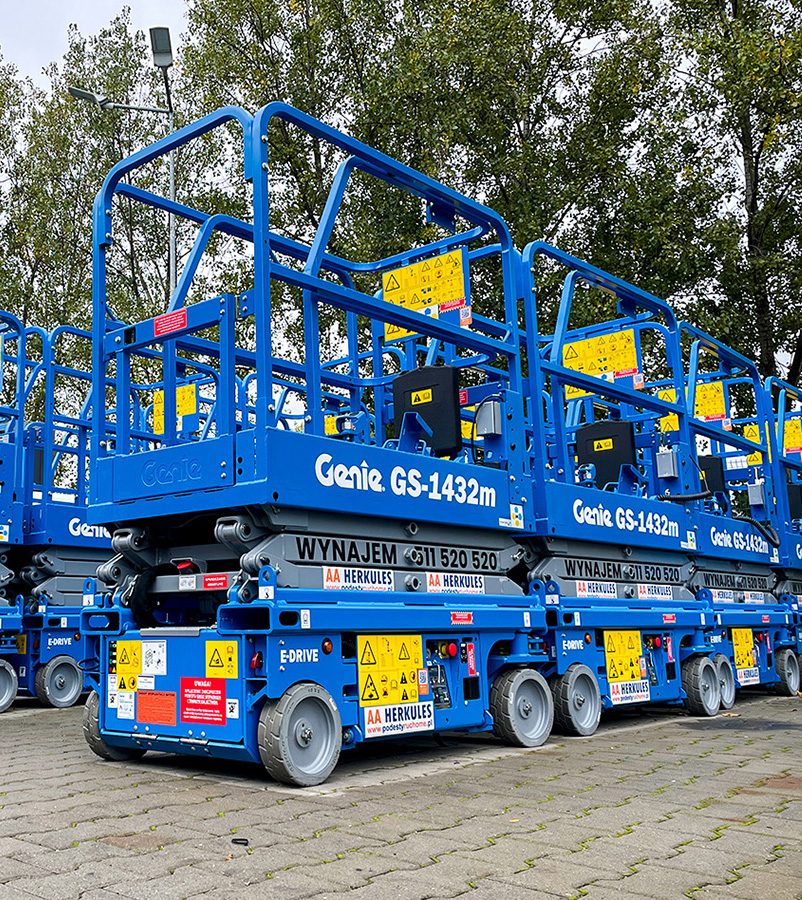 podnośnik nożycowy samojezdny