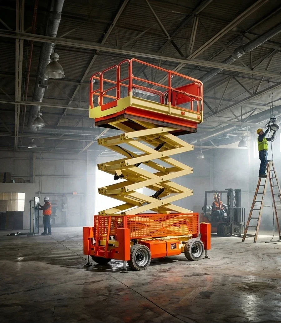 podnośnik nożycowy jlg na wynajem