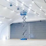 cicha praca podnośnika nożycowego