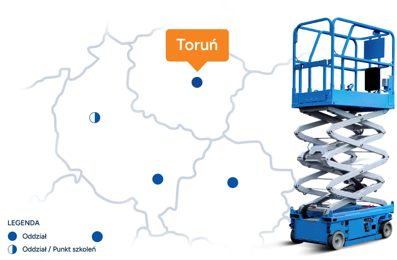 podnośnik nożycowy Toruń